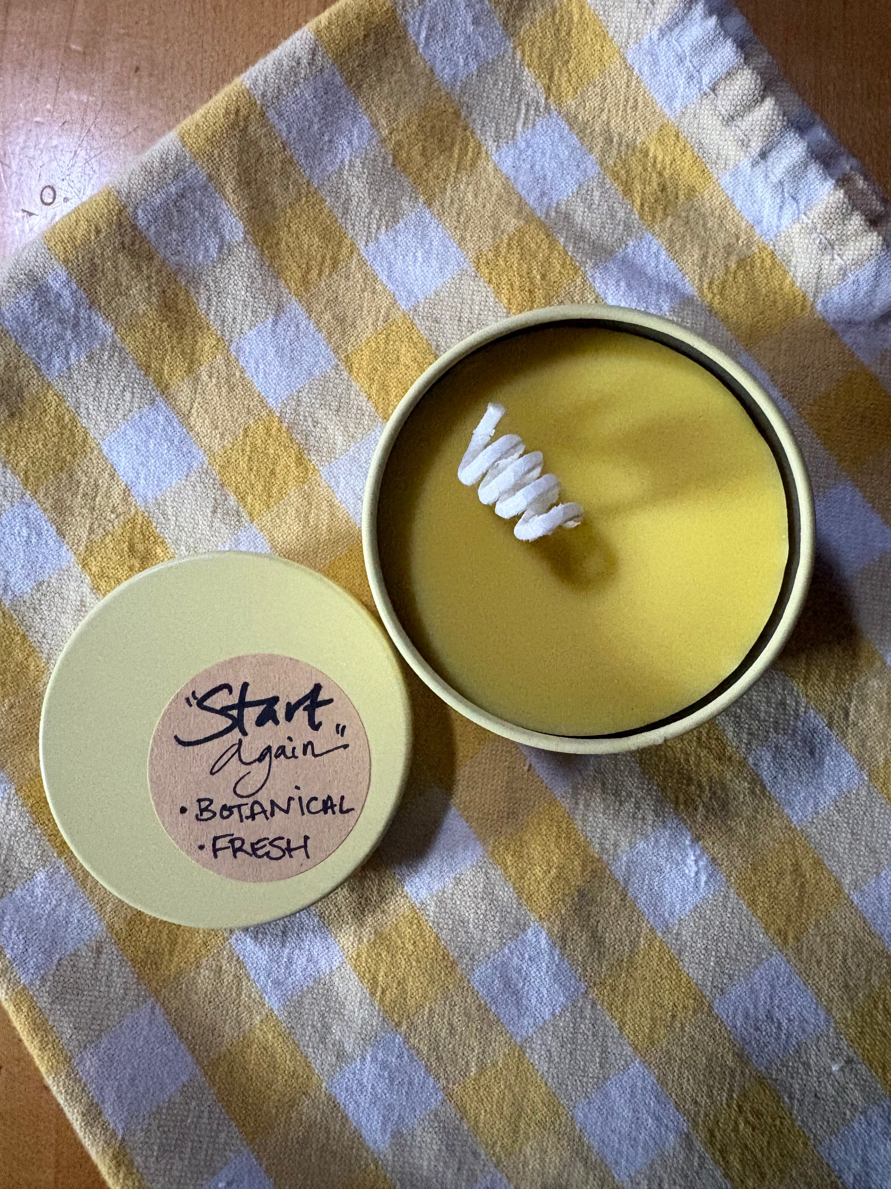START AGAIN